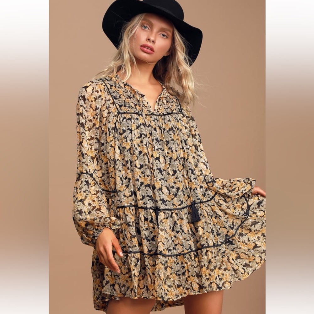 Free people ruffle dress